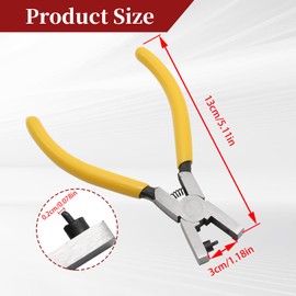 Pocoxll Universal 2.0mm Leather Hole Punch Plier, Wrist Belt Punch Hole Tool