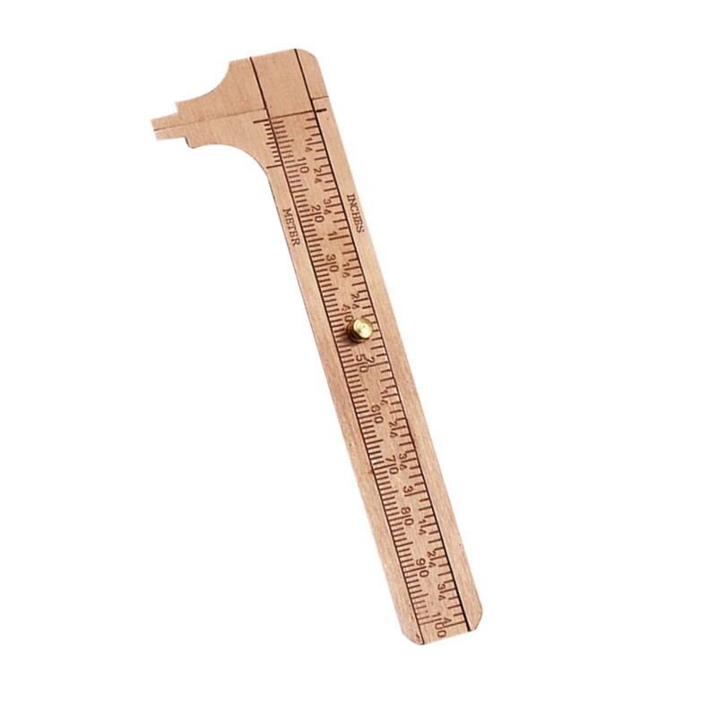 Baluue 3pcs 0-100mm Dual Scale Vernier Caliper Non-magnetic Mini Brass