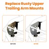 maXpeedingrods Welded-on Rear Upper Trailing Arm Mount Repair Kit for