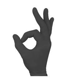 Black Gloves Great for Cleaning, Automotive, Kitchen, Office or Homes - Pack of 200 (S)