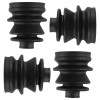 Caltric 2 Rear Axle Inner Outer CV Boot Kit for