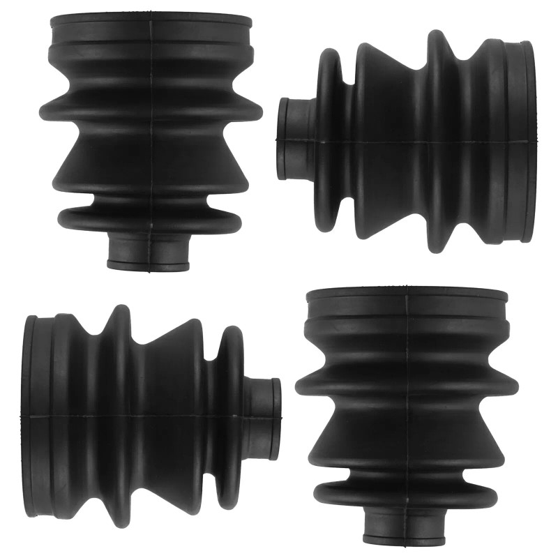 Caltric 2 Rear Axle Inner Outer CV Boot Kit for