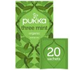 Pukka Herbs | Three Mint Organic Herbal Tea | Spearmint,
