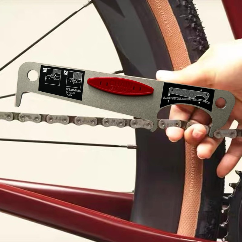 MIEBA Chain Wear Checker Tool/Bicycle Chain Gauge for All Sram's