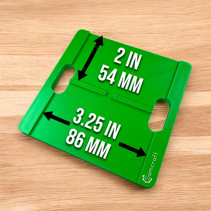 Samcraft Business Card Jig for xTool F1 Laser Engraver -