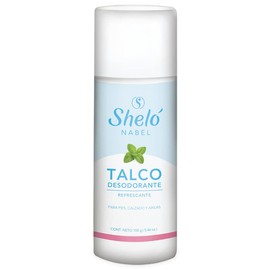 Talco Desodorante Para Pies Calzado Axilas Refrescante 155g de Sheló NABEL
