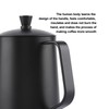 550ml Stainless Steel Long Gooseneck Coffee Pot Kettle with Lid