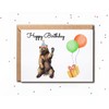 BMSDesigns Polar Bear Birthday Greeting Card - 5 x 7
