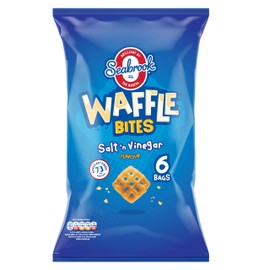 Seabrook Waffle Bites Salt & Vinegar 6 Pack (6 x 16g)