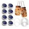 Urvoix Urvoix Solar Mason Jar Lights - 8 Pack 30