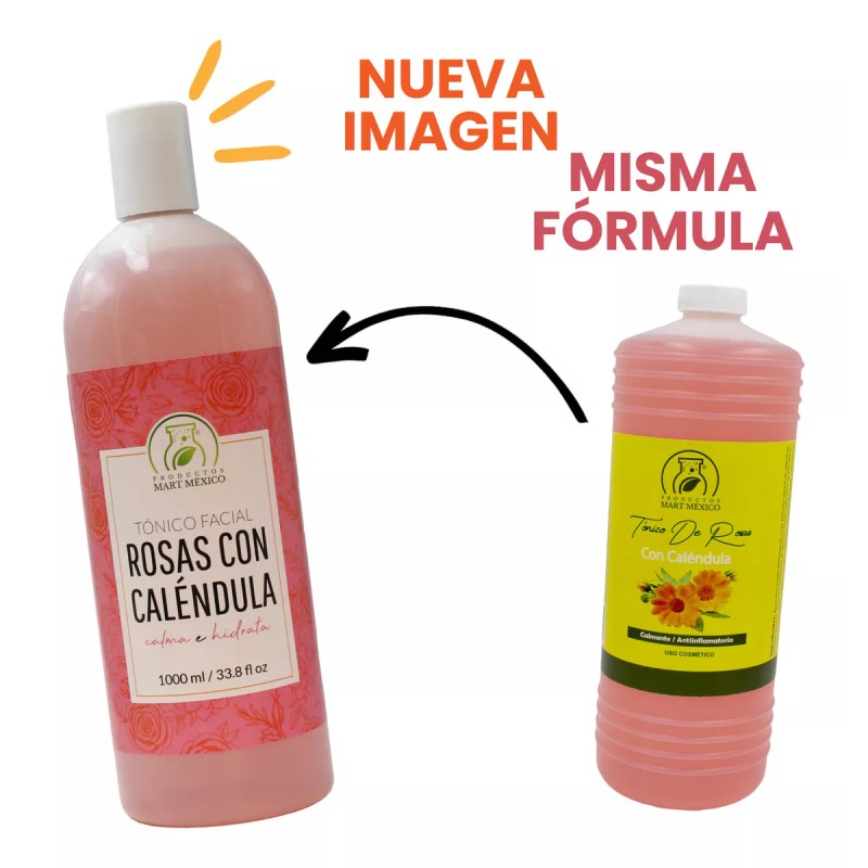 Productos Mart Mexico Tónico Facial De Rosas Con Extracto De