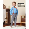 A&J DESIGN Ropa para Bebé Niño Traje Boda de Mangas