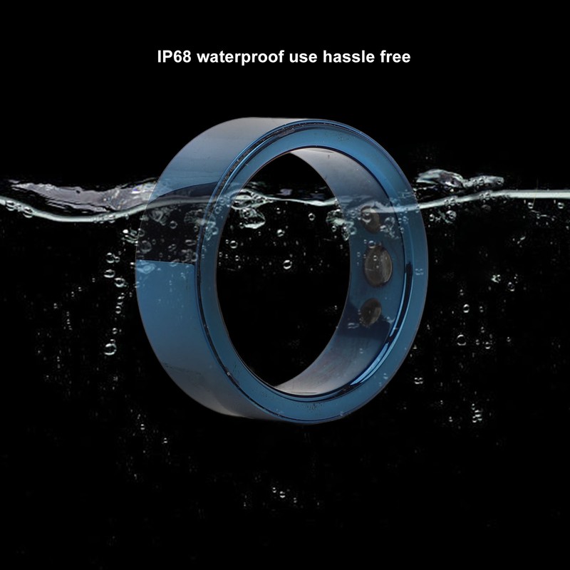 Smart Ring Sleep Fitness Tracker Pedometer Waterproof Exquisite Vibration Alert