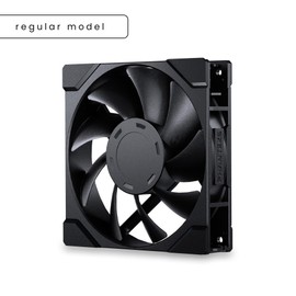 Phanteks M25-120 Gen2, Daisy Chain Unified Fan Frame, 120mm PWM High Performance Cooling Fan, Black