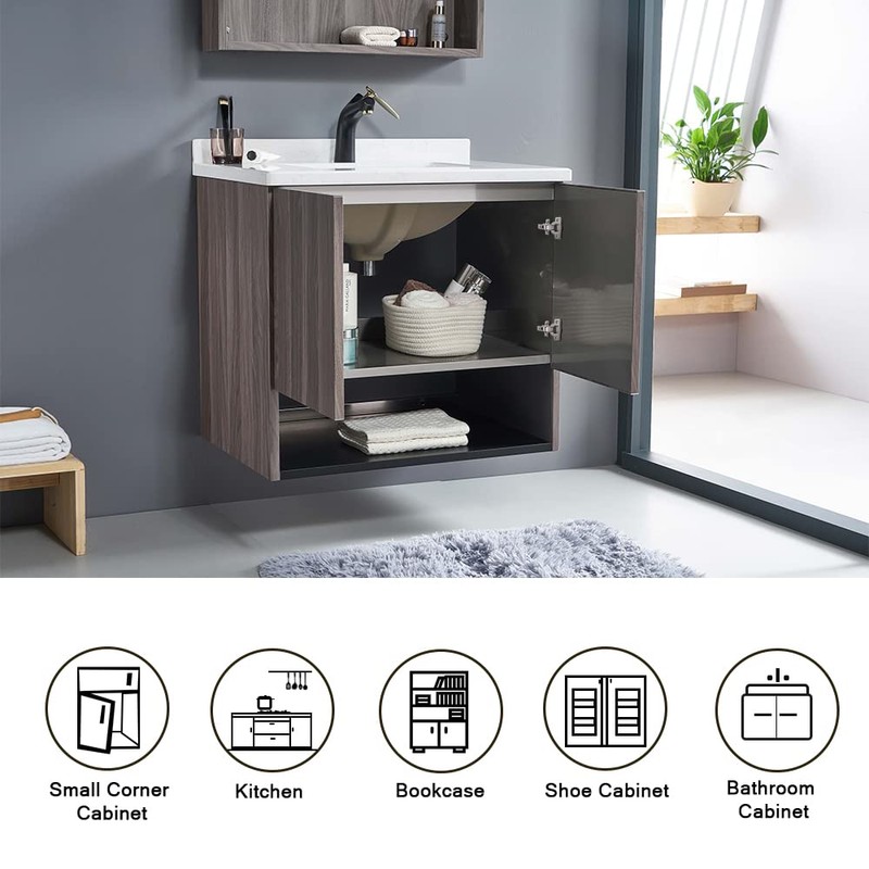 Probrico (2 Pair) Soft Close Cabinet Hinges, 110° Full Overlay