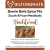 BiltongMate Boerie Balls All Natural Boerewors Spice Mix (3 pack)