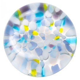 Aderia F-79863 Tsugaru Vidro Chopsticks Rest, 1.4 x 0.4 inches (3.5 x 1 cm), Snow Light, Made in Japan