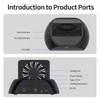 Hard Drive Docking Station, Pcie NVMe Adapter with Cooling Fan