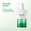 Simple Repair+ Facial Cleanser pro-ceramides + hyaluronic acid restores dry