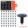 A-Premium 50 PCS Kick Plate Car Retainer Fastener Push Pin