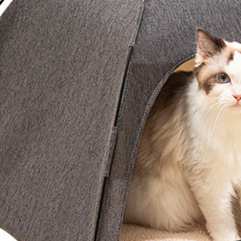 Cat Tent Bed Large Space Breathable Comfortable Washable Pet Tent
