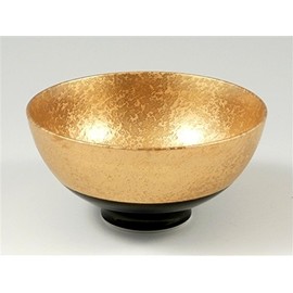 有田焼 弥 Source Next Kilns, Gold Dark Black 釉掛 Minutes, Platinum Dark Black 釉掛 Minutes Pairs Rice Bowl (Couple Bowl) 20623 