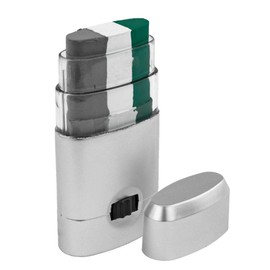 Face Paint - Green White and Silver 3 Color Paint Stick, ART-10001 Skin Friendly Washable Paint Perfect for all Sporting Events, football, hockey, Basketball - Artistry Closet