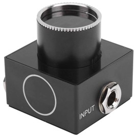 Alomejor Pedal Tuner for Electric Guitar Mini HD LED Display A4 Range Value 430-449Hz