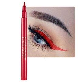 ONarisae eye liner pencils quick drying ink liner Multi-Use Longwear eyeliner pen Red