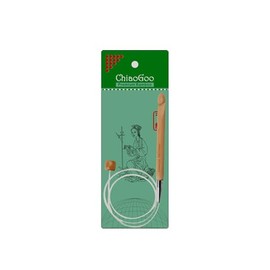 kA Bamboo Crochet Hook Tunisian Flexible 5.50 mm 80 cm