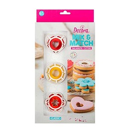 Decora 0255042 Set of 6 Cutters OX Eye Classic