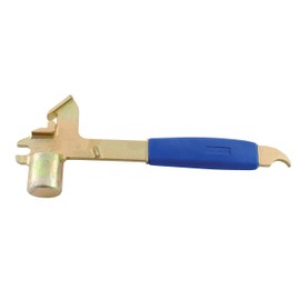 Vestil PAIL-PAL-UN Cast Steel UN Rated Pail Opener 11 In. x 3-1/2 In. x 1-7/8 In. 5 Gallon Gold
