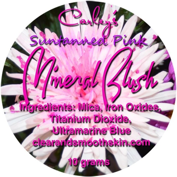 Carley's Mineral Makeup  Blush 4 Colors to Choose
