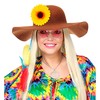 Widmann 01320 Hair Clip Sunflower Hippie Flower Child Costume Accessory