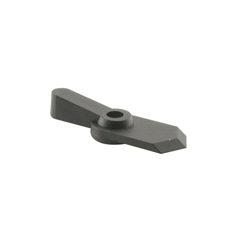 Prime-Line L 5760 1/16 In., Black Plastic Offset Pointer Latch