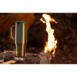 Beast 50 oz Tumbler Stainless Steel Vacuum Insulated Coffee Ice Cup Double Wall Travel Flask (Rainbow)