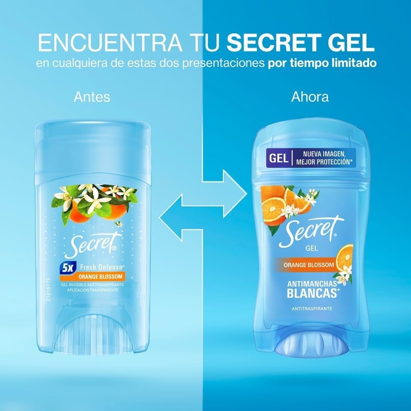 Secret Gel Orange Blossom 45g