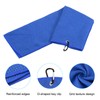 PATIKIL 20"x16" Tri-Fold Golf Towels, Waffle Pattern Towels Soft Fiber