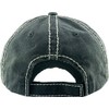 Funky Junque Distressed Patch Hat - Daddy Scark (Black)