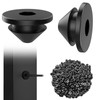 BLIKA 200 Pack Cable Railing Rubber Grommets for 1/8" 5/32"