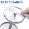 Electric Toothbrush Holder Stand for Bathroom: Stainless Steel Ventilated Organizer