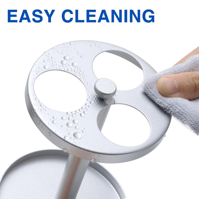 Electric Toothbrush Holder Stand for Bathroom: Stainless Steel Ventilated Organizer
