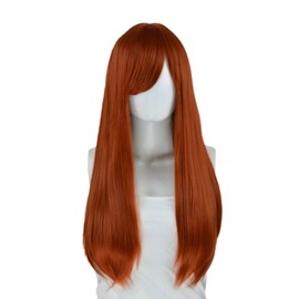 Epic Cosplay Nyx Copper Red Long Straight Wig 28 Inches (11CR)