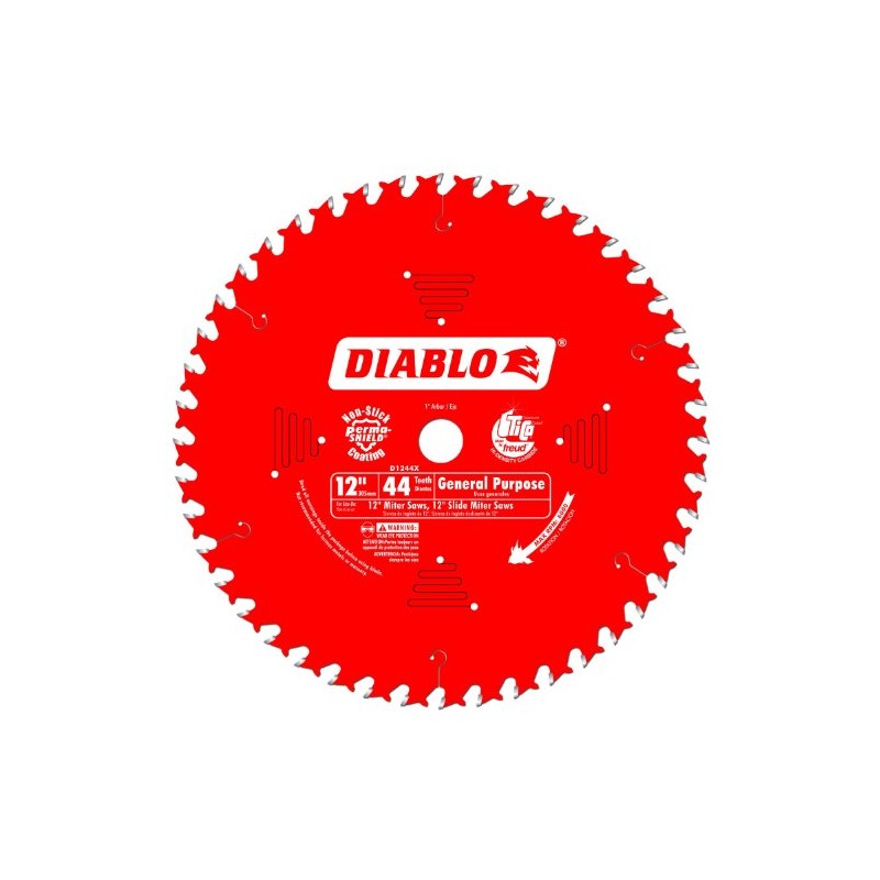 Diablo General Purpose Saw Blade for Wood - 12" Diameter,