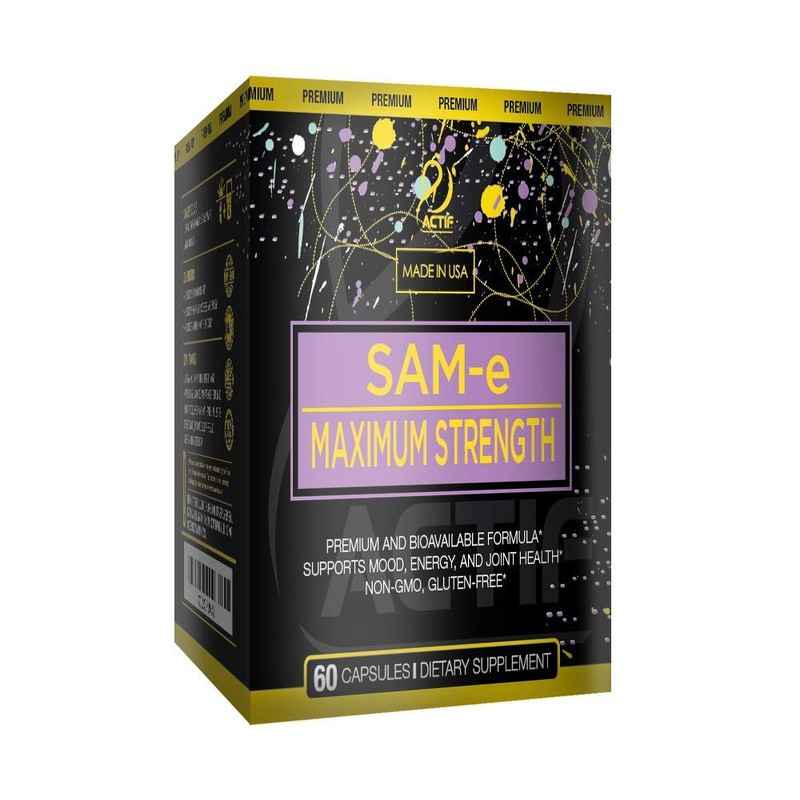 ACTIF SAM-e Maximum Strength with 400mg High Absorption SAM-e for