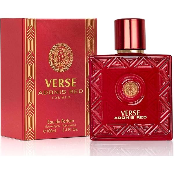Verse Adonis Red for Men - 100ml Eau De Parfum
