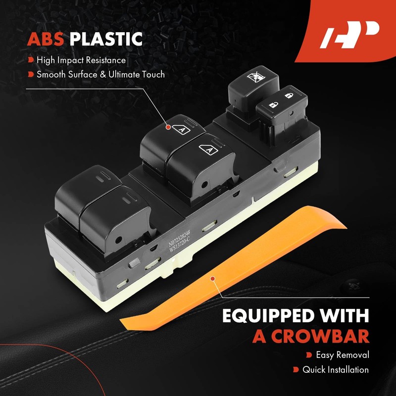 A-Premium Front Driver Side Master Power Window Switch Compatible with