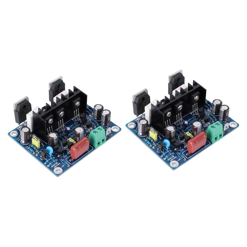 2Pcs MX50 SE Amplifier Board KTB817 Chip 15‑100W 8Ω High