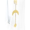 Mkouo Moon Phase Garland Metal Boho Chic Moon Phase Decor