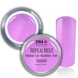 UV Gel Make-Up Builder LED Gel Neon Purple Hema Free Nail Gel Fingernail RM Beautynails 1 x 15 ml (Pack of 1)